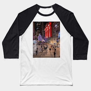 Holidays on Wall St Baseball T-Shirt